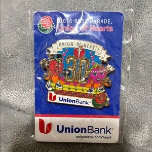 Union Bank Rose Parade Pin